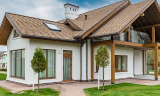 Проект дома с мансардой в Карталах | цена от 312360 рублей от Строй-Крт