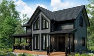 Проекты каркасных домов с террасой от 3645 рублей | Строй-Крт