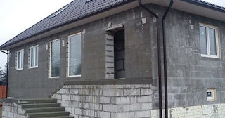Фасад из газобетона для дома в Карталах - Строй-Крт, качественная отделка от 2083 руб.